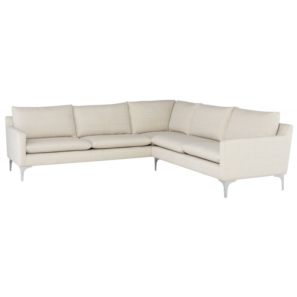 Anders Sand Fabric Sectional Sofa, HGSC668