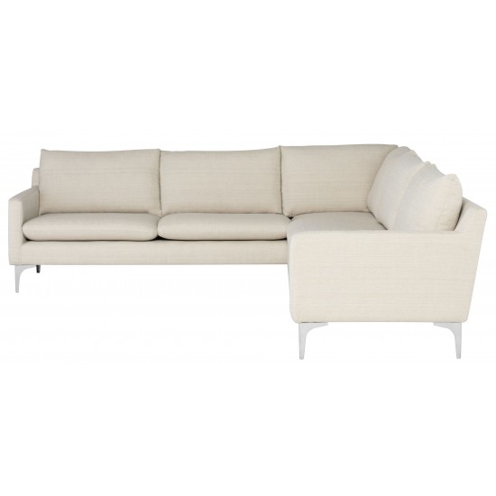 Anders Sand Fabric Sectional Sofa, HGSC668