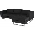 Matthew Coal Fabric Sectional Sofa, HGSC674