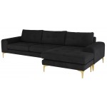 Colyn Coal Fabric Sectional Sofa, HGSC682