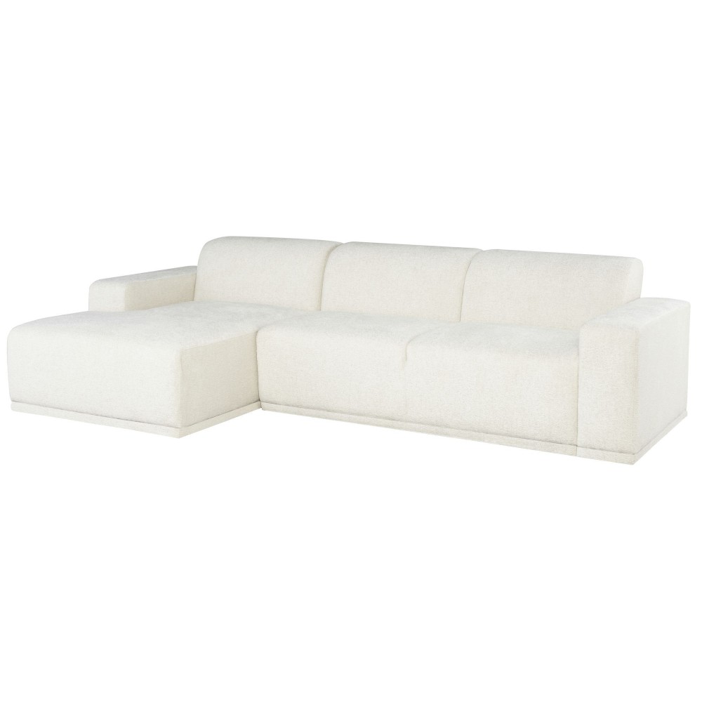 Leo Coconut Fabric Sectional Sofa, HGSC712