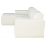 Leo Coconut Fabric Sectional Sofa, HGSC712