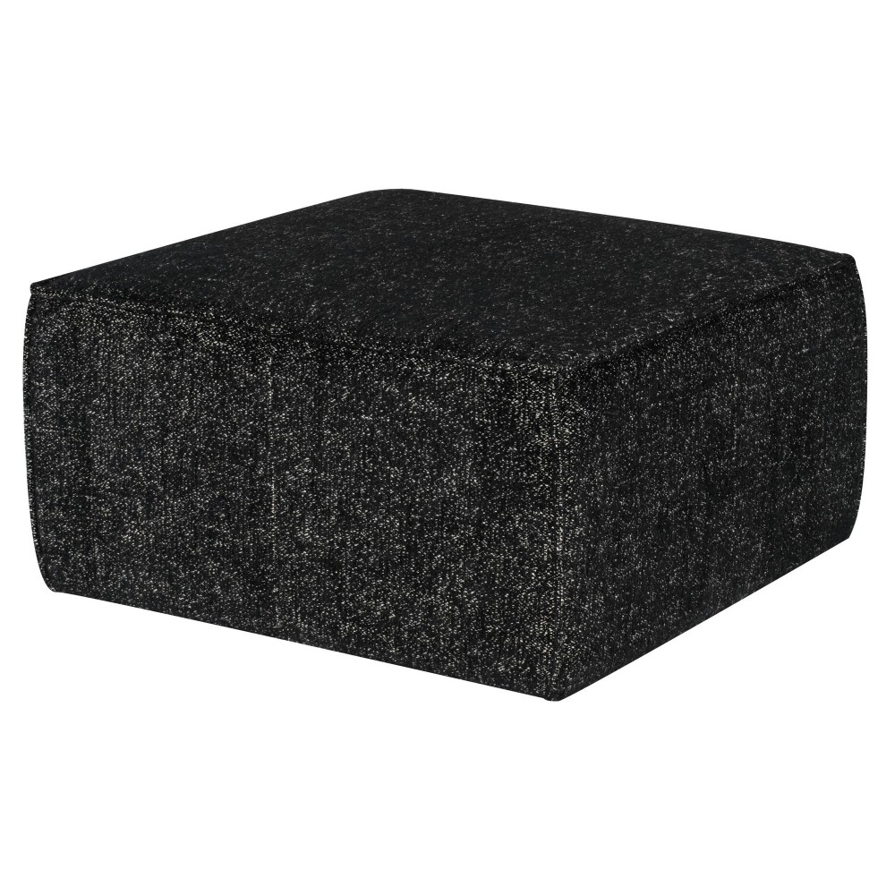 Santina Salt & Pepper Fabric Sofa Ottoman