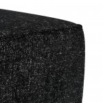 Santina Salt & Pepper Fabric Sofa Ottoman