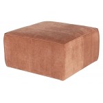 Santina Nectarine Fabric Sofa Ottoman