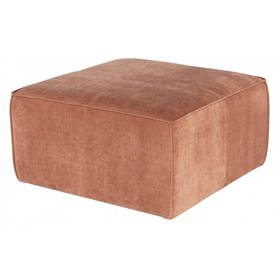 Santina Nectarine Fabric Sofa Ottoman