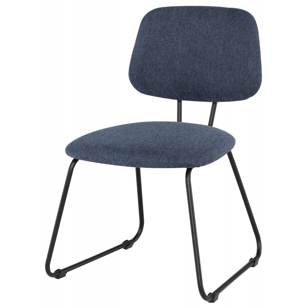 Ofelia Denim Fabric Dining Chair