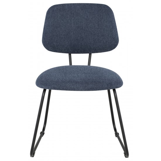 Ofelia Denim Fabric Dining Chair