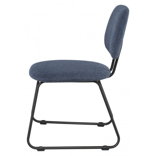 Ofelia Denim Fabric Dining Chair