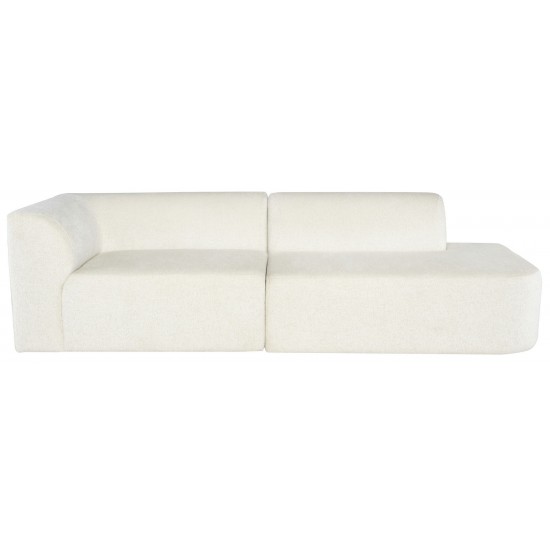 Isla Coconut Fabric Triple Seat Sofa, HGSC775