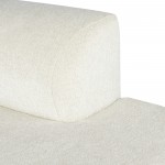 Isla Coconut Fabric Triple Seat Sofa, HGSC775