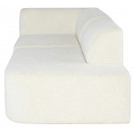 Isla Coconut Fabric Triple Seat Sofa, HGSC775