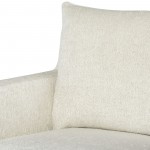 Anders Coconut Fabric Single Seat Sofa, HGSC809