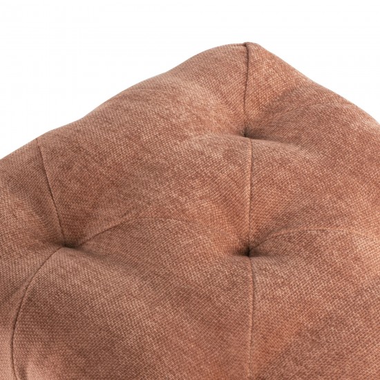 Tufty Nectarine Fabric Sofa Ottoman