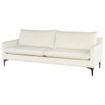 Anders Coconut Fabric Triple Seat Sofa, HGSC829