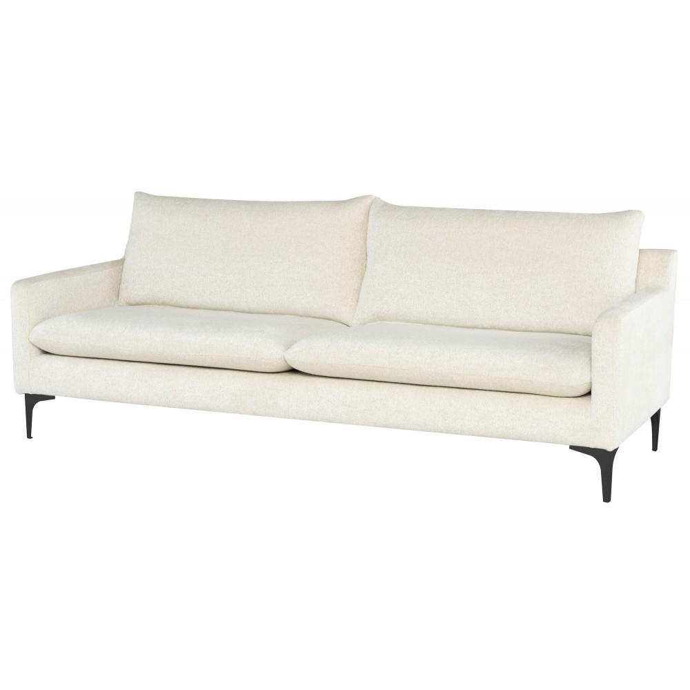 Anders Coconut Fabric Triple Seat Sofa, HGSC829