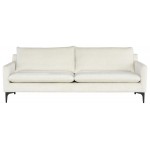 Anders Coconut Fabric Triple Seat Sofa, HGSC829