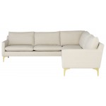 Anders Sand Fabric Sectional Sofa, HGSC834