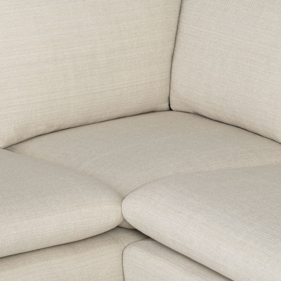 Anders Sand Fabric Sectional Sofa, HGSC834