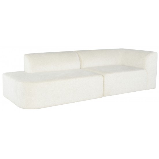 Isla Coconut Fabric Triple Seat Sofa, HGSC838