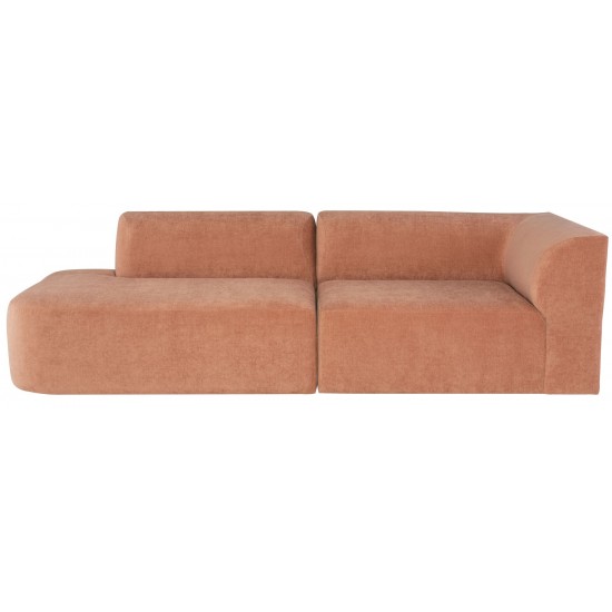 Isla Nectarine Fabric Triple Seat Sofa, HGSC840