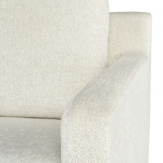 Anders Coconut Fabric Single Seat Sofa, HGSC841