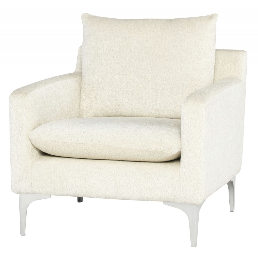 Anders Coconut Fabric Single Seat Sofa, HGSC843 Anders Coconut Fabric Single Seat Sofa, HGSC843