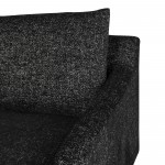 Anders Salt & Pepper Fabric Sectional Sofa, HGSC850