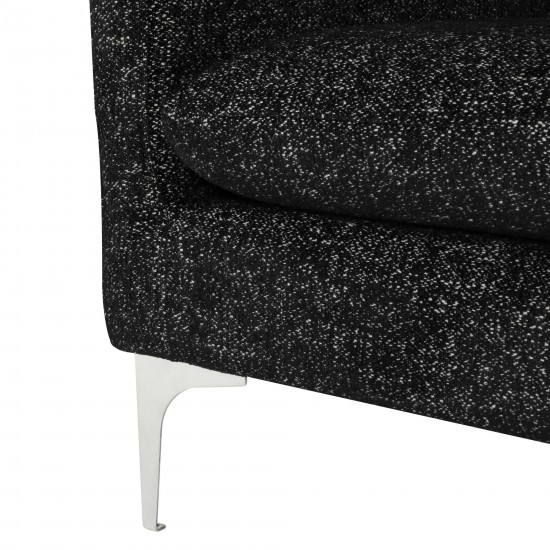 Anders Salt & Pepper Fabric Triple Seat Sofa, HGSC856