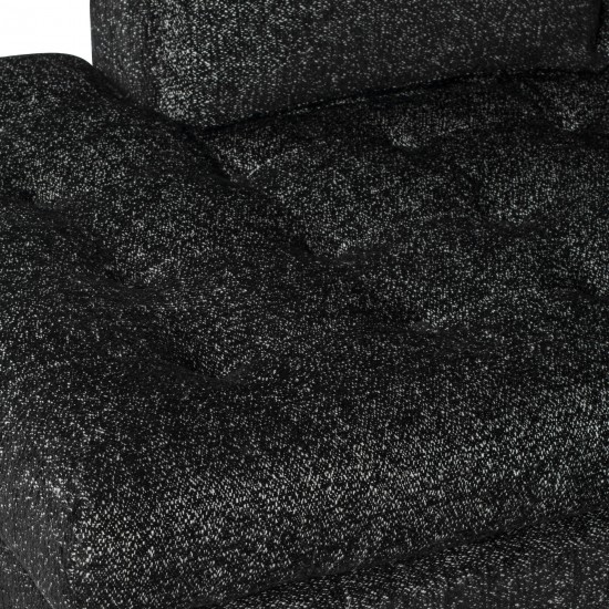 Janis Salt & Pepper Fabric Sectional Sofa, HGSC861