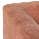 Lilou Nectarine Fabric Modular Sofa Corner