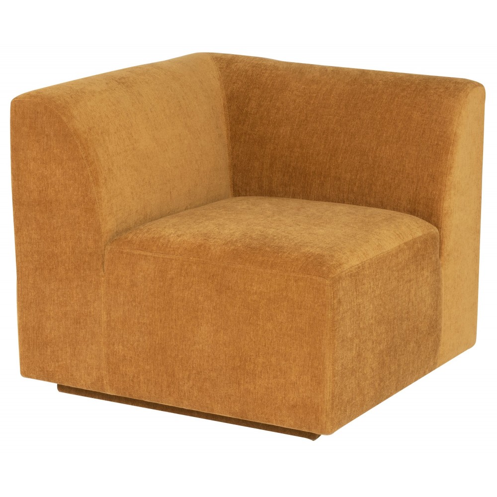 Lilou Amber Fabric Modular Sofa Corner