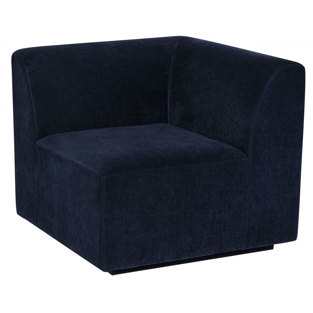 Lilou Twilight Fabric Modular Sofa Corner