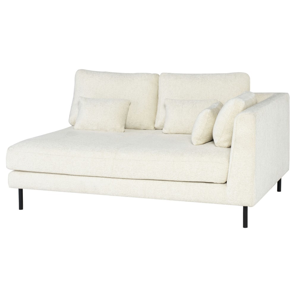 Gigi Coconut Fabric Modular Sofa Right