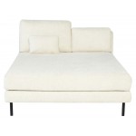 Gigi Coconut Fabric Modular Sofa Chaise