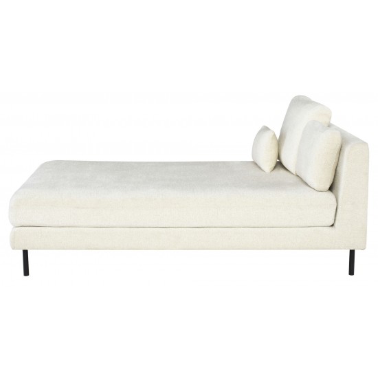 Gigi Coconut Fabric Modular Sofa Chaise