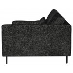 Gigi Salt & Pepper Fabric Modular Sofa Right