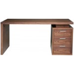 Benjamin Walnut Wood Desk