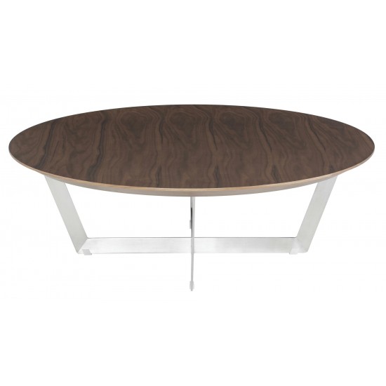 Dixon Walnut Wood Coffee Table