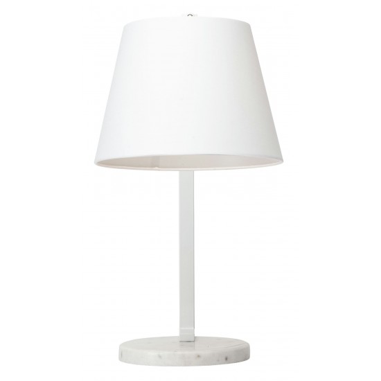 Beton White Fabric Table Lighting