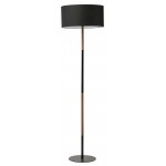 Monroe Black Fabric Floor Lighting