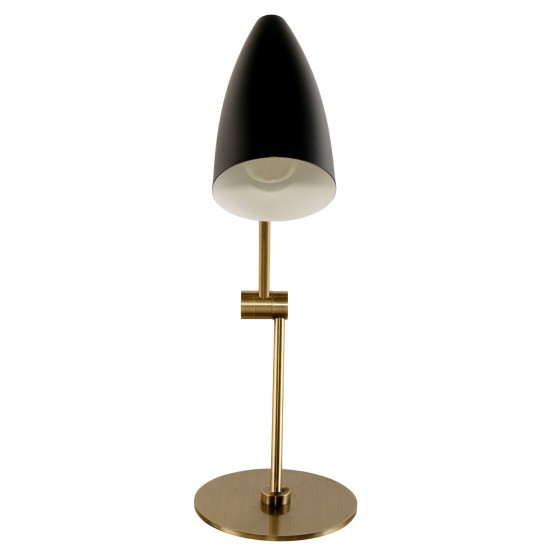 Phillipe Black Metal Table Lighting