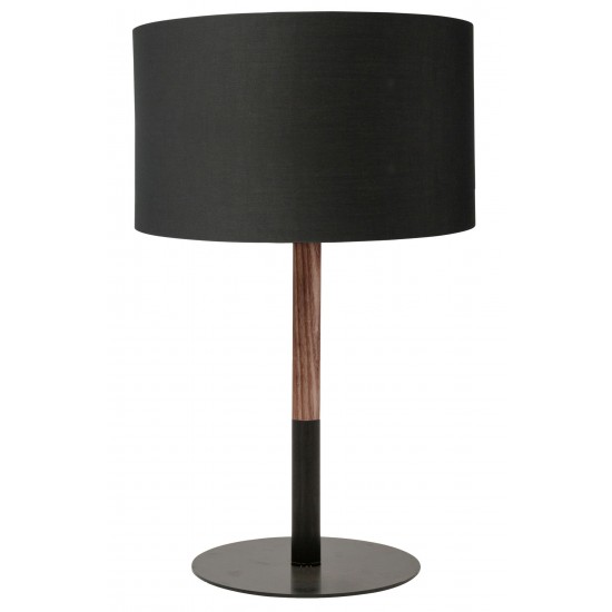 Monroe Black Fabric Table Lighting