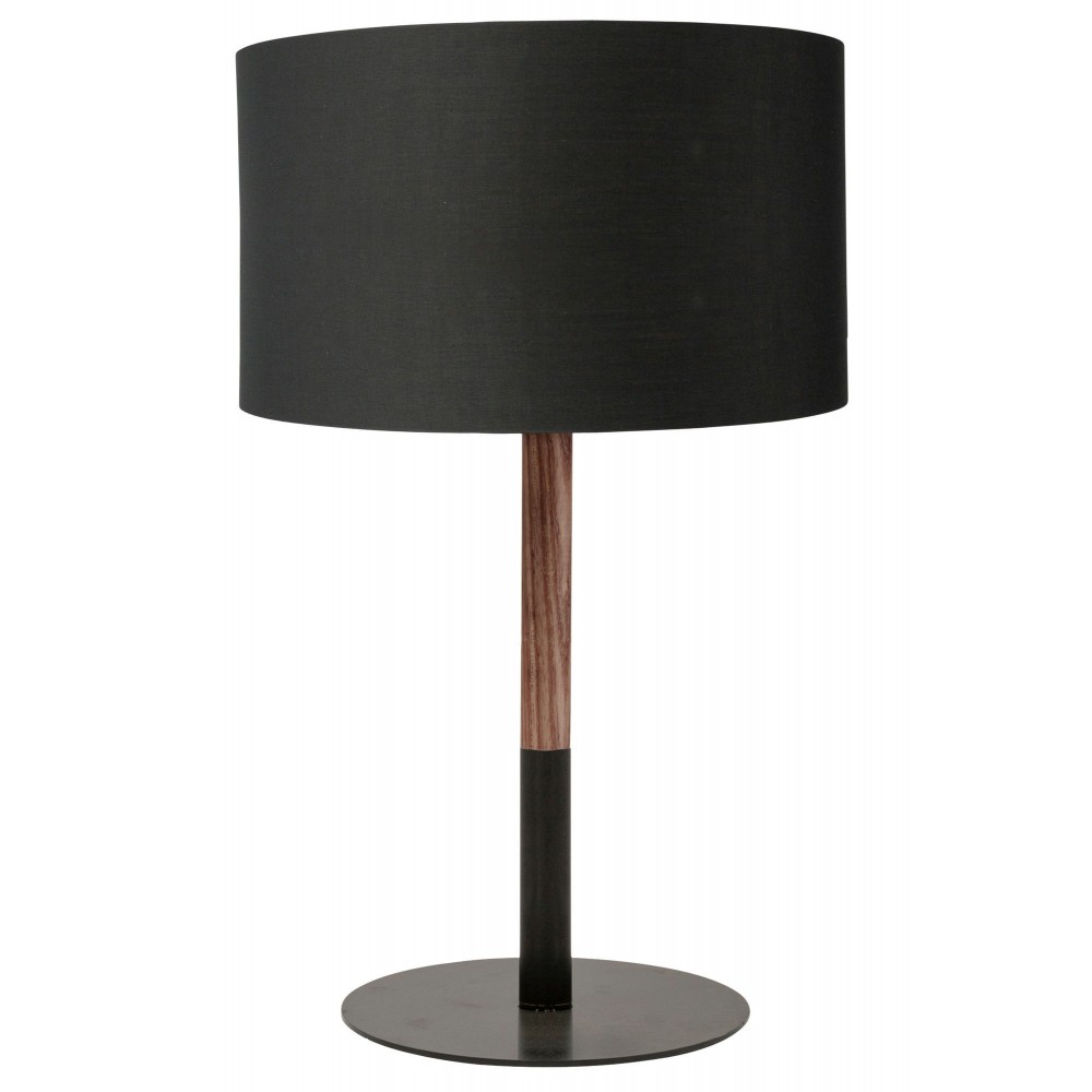 Monroe Black Fabric Table Lighting