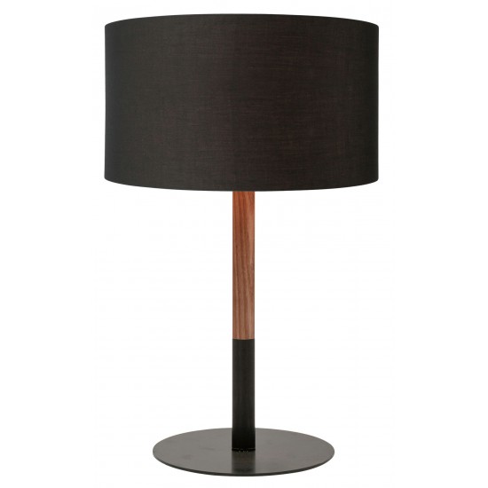 Monroe Black Fabric Table Lighting