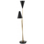 Celika Black Metal Floor Lighting