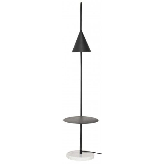 Arnold Black Metal Floor Lighting