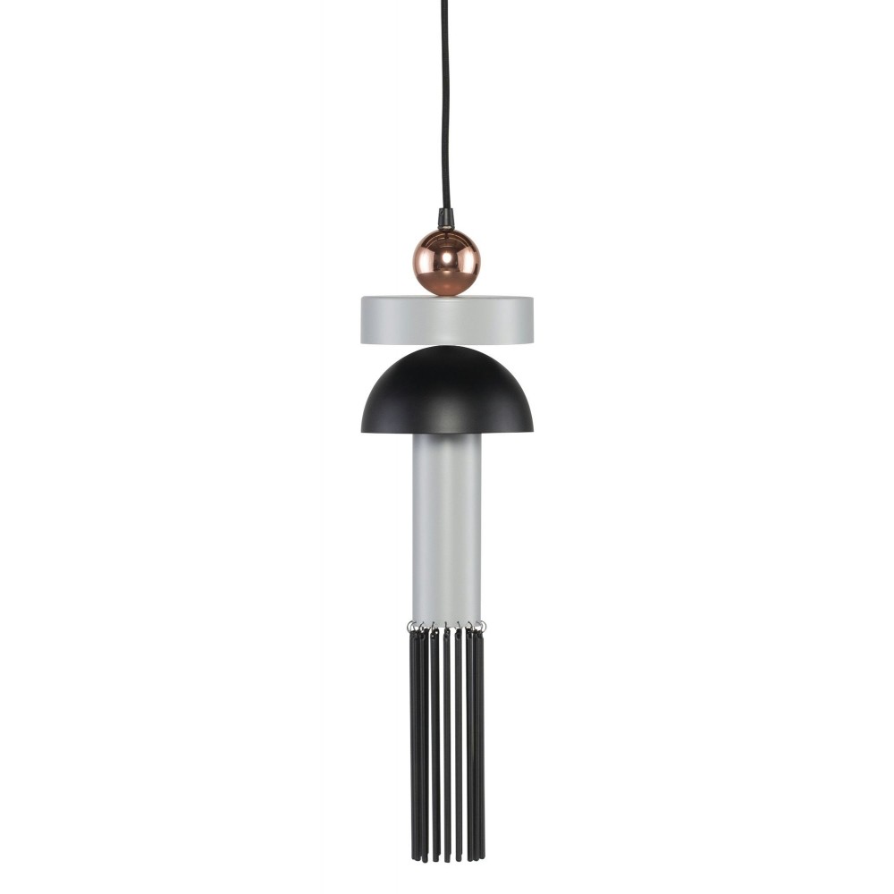 Flora Concrete Grey Metal Pendant Lighting Flora Concrete Grey Metal Pendant Lighting