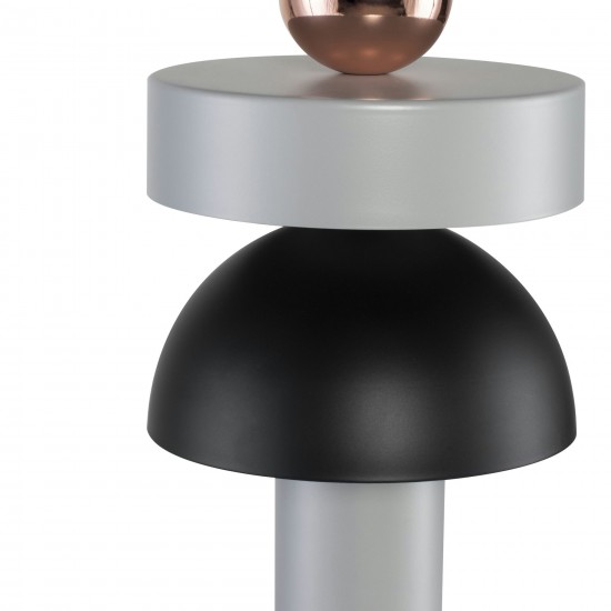 Flora Concrete Grey Metal Pendant Lighting