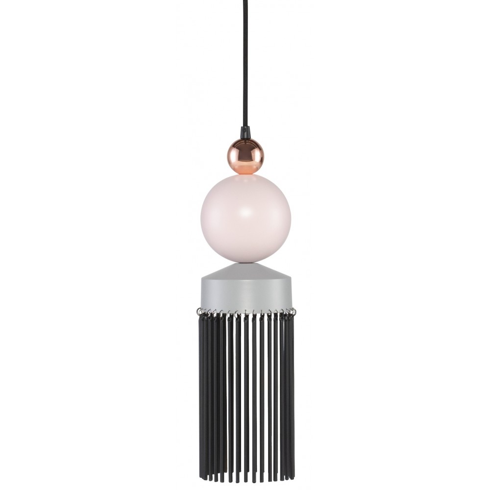 Fabiola Concrete Grey Metal Pendant Lighting